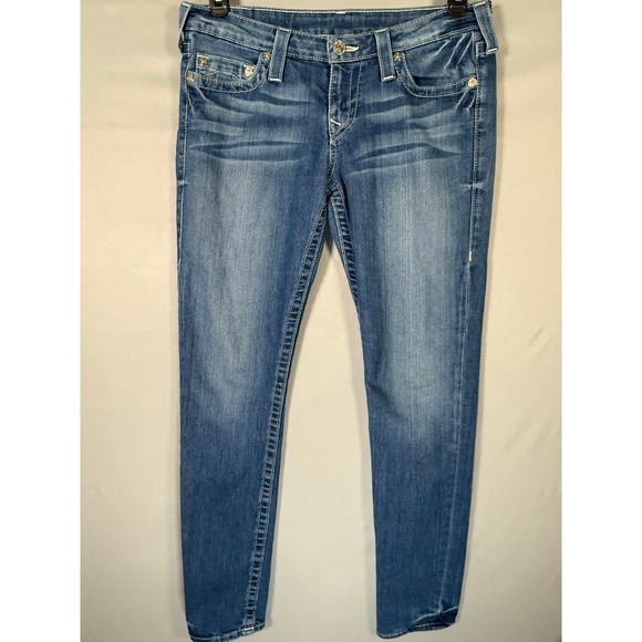 True Religion Other - True Religion Skinny Jeans Mens 32x31 Waist Blue Denim No Flap